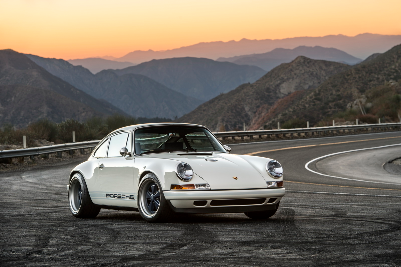 Illustration for article titled Stare At This New Gorgeous White 911 From Singer And Weep Tears Of Joy